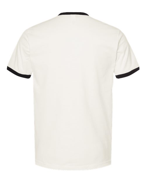 Tultex Men's Fine Jersey Ringer T-Shirt-2