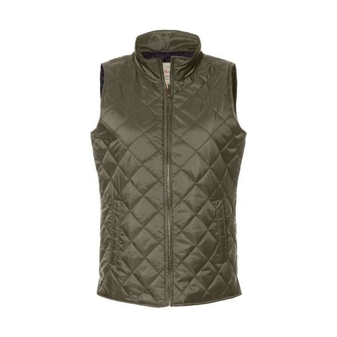 Weatherproof Women's Vintage Diamond Quilted Vest-1