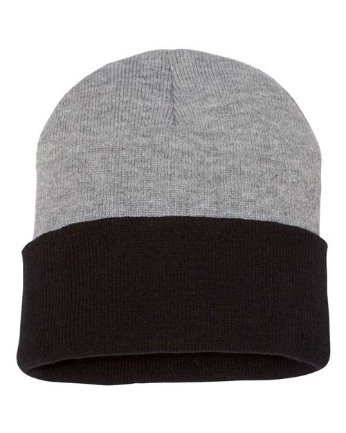 Sportsman 12" Color Blocked Cuffed Beanie