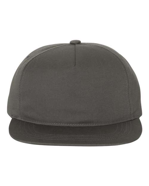 YP Classics Lightly-Structured Five-Panel Snapback Cap-1