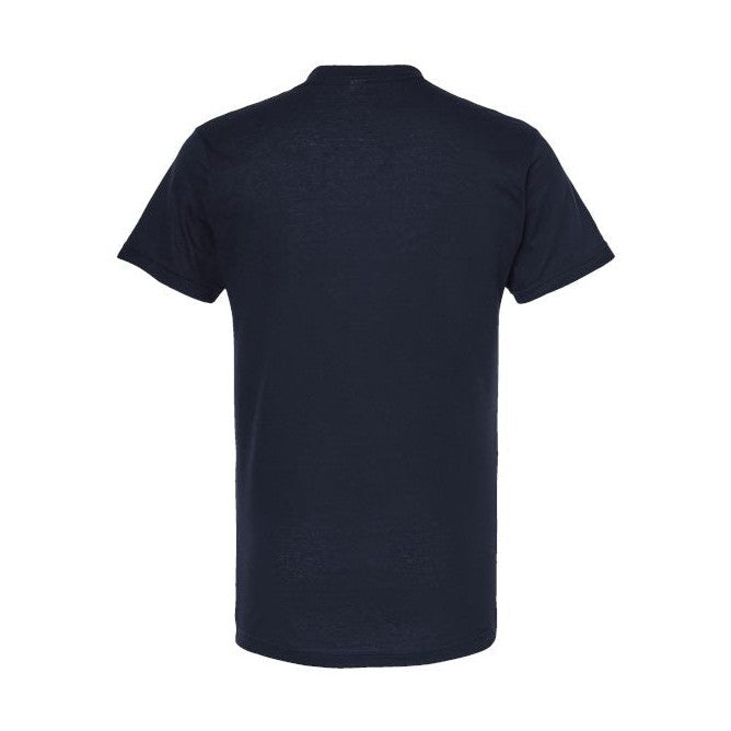 Tultex Men's Poly-Rich V-Neck T-Shirt-2