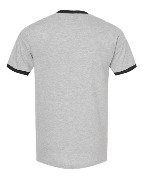 Tultex Men's Fine Jersey Ringer T-Shirt-2