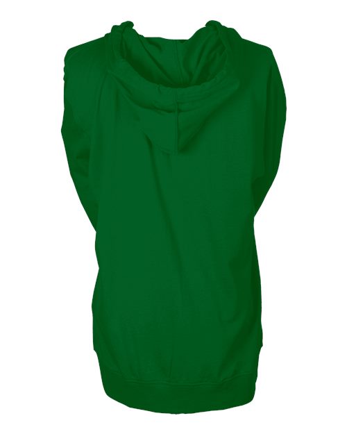 Tultex Men's Beach Full-Zip Hooded Long Sleeve T-Shirt-2
