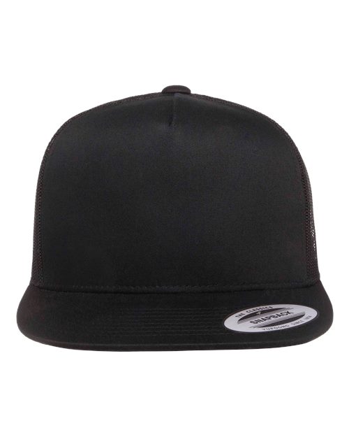 YP Classics Classic Five-Panel Trucker Cap-1