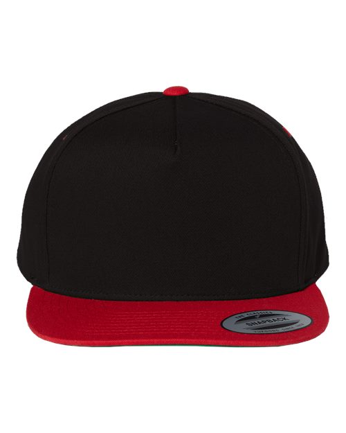 YP Classics Five-Panel Cotton Twill Snapback Cap-1