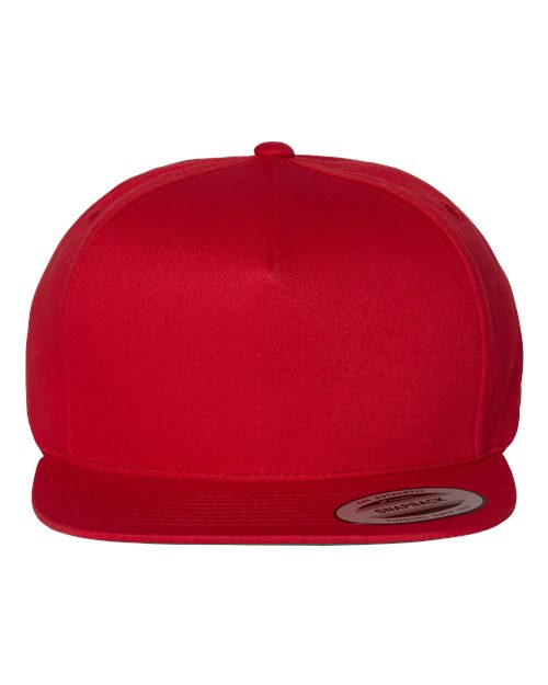 YP Classics Five-Panel Cotton Twill Snapback Cap-1