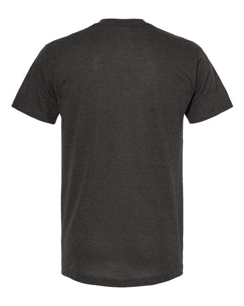 Tultex Men's Poly-Rich V-Neck T-Shirt-2