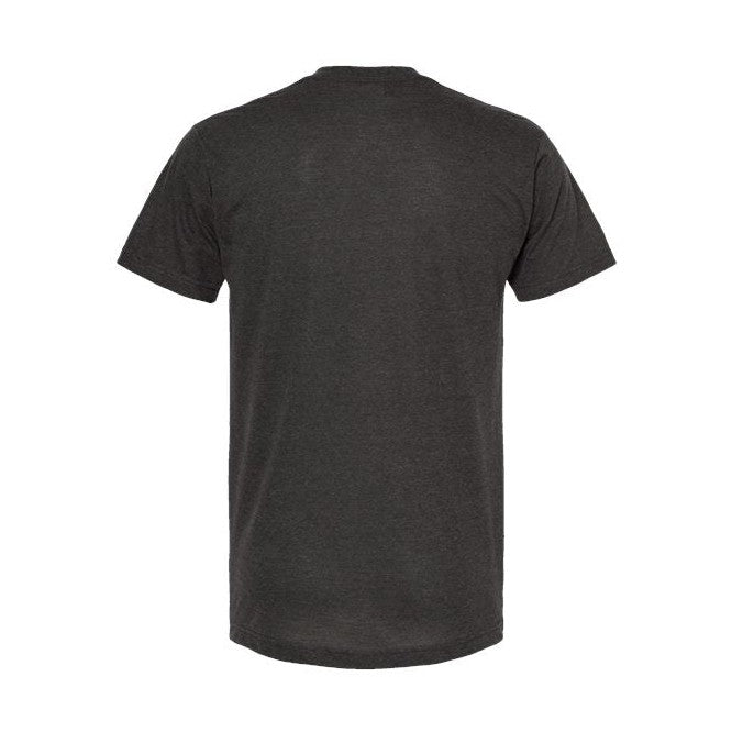 Tultex Men's Poly-Rich V-Neck T-Shirt-2