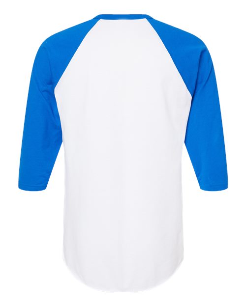 Tultex Men's Fine Jersey Raglan T-Shirt-2