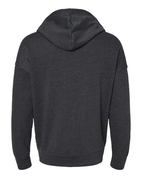 BELLA + CANVAS Men's Sponge Fleece DTM Full-Zip Hoodie Sweatshirt-2