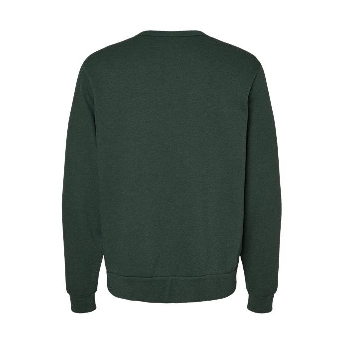 BELLA + CANVAS Men's Sponge Fleece Classic Crewneck Sweatshirt-2