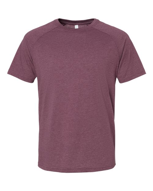 BELLA + CANVAS Men's Heather CVC Raglan Tee-1