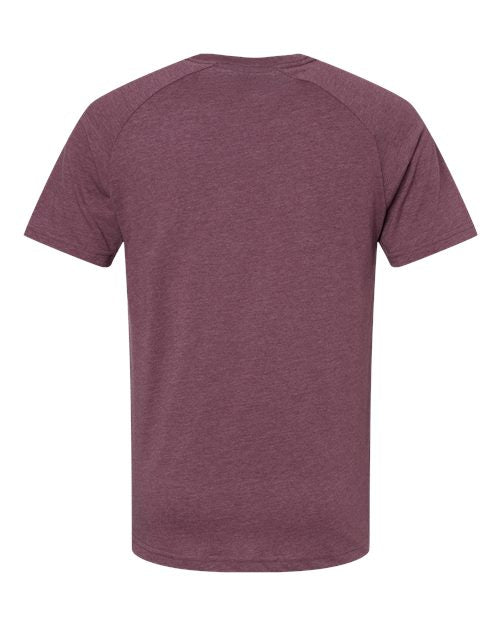 BELLA + CANVAS Men's Heather CVC Raglan Tee-2
