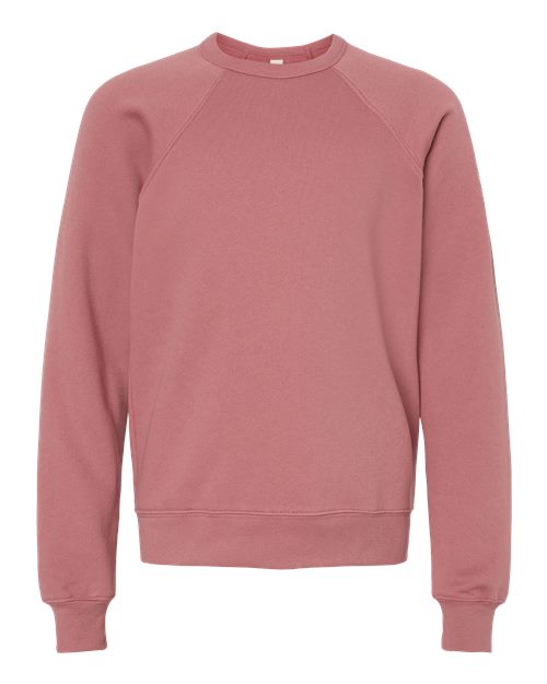 BELLA + CANVAS Youth Sponge Fleece Crewneck Sweatshirt-1