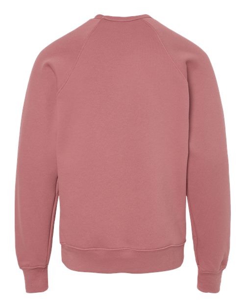 BELLA + CANVAS Youth Sponge Fleece Crewneck Sweatshirt-2