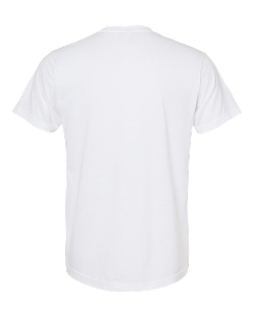 Tultex Men's Poly-Rich V-Neck T-Shirt-2