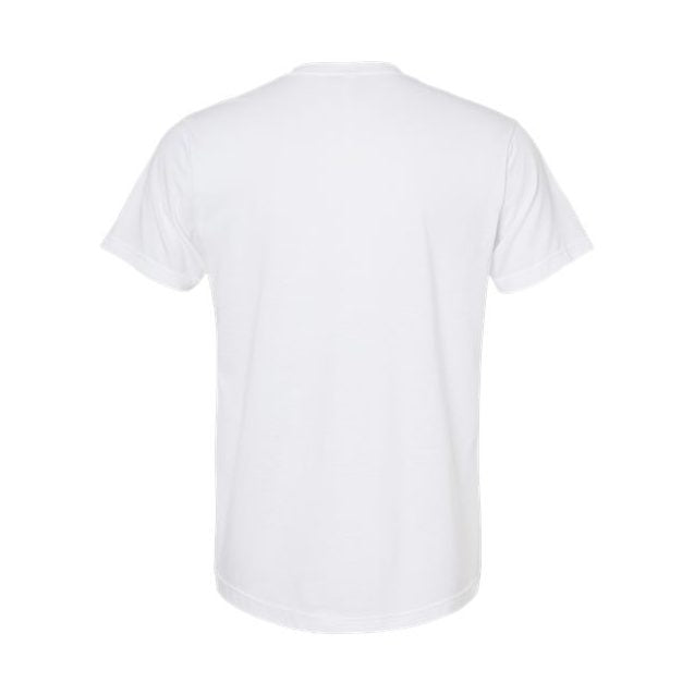Tultex Men's Poly-Rich V-Neck T-Shirt-2