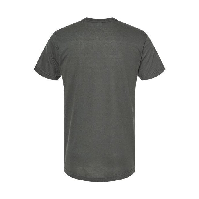 Tultex Men's Poly-Rich V-Neck T-Shirt-2
