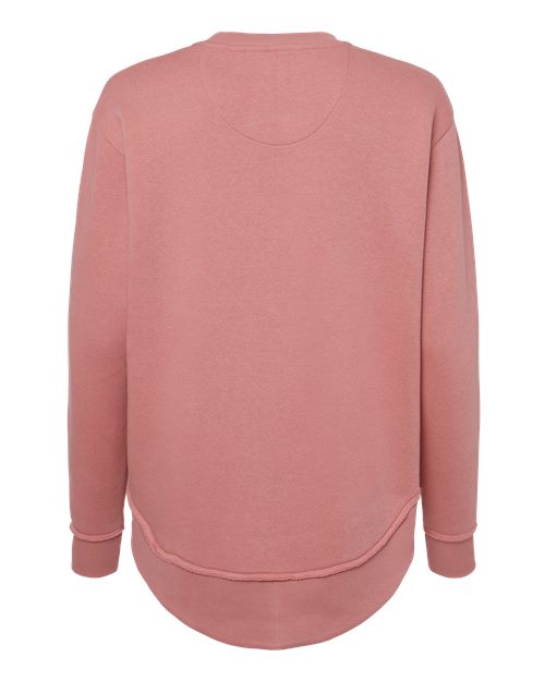 LAT Women's Weekend Fleece Crewneck Sweatshirt-2