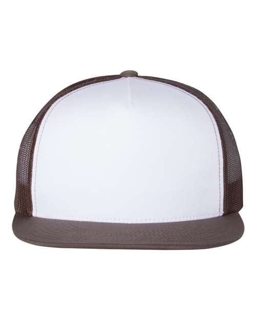 YP Classics Classic Five-Panel Trucker Cap-1