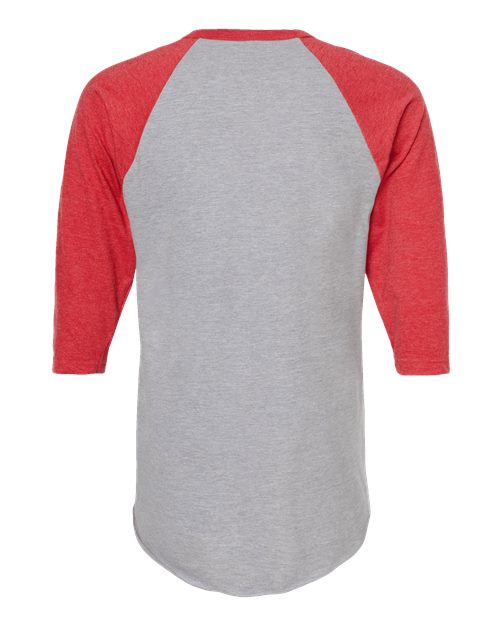 Tultex Men's Fine Jersey Raglan T-Shirt-2