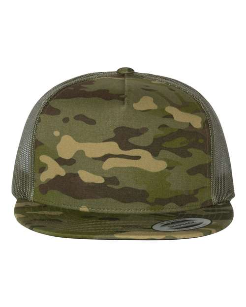 YP Classics Classic Five-Panel Trucker Cap-1