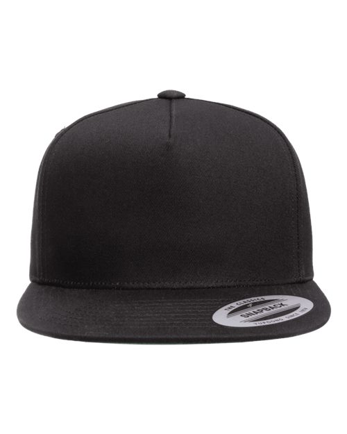 YP Classics Five-Panel Cotton Twill Snapback Cap-1