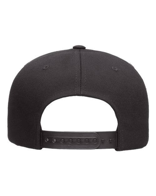 YP Classics Five-Panel Cotton Twill Snapback Cap-2