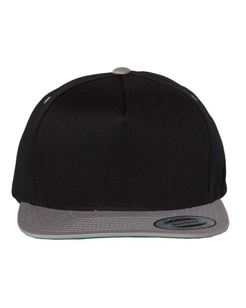 YP Classics Five-Panel Cotton Twill Snapback Cap-1
