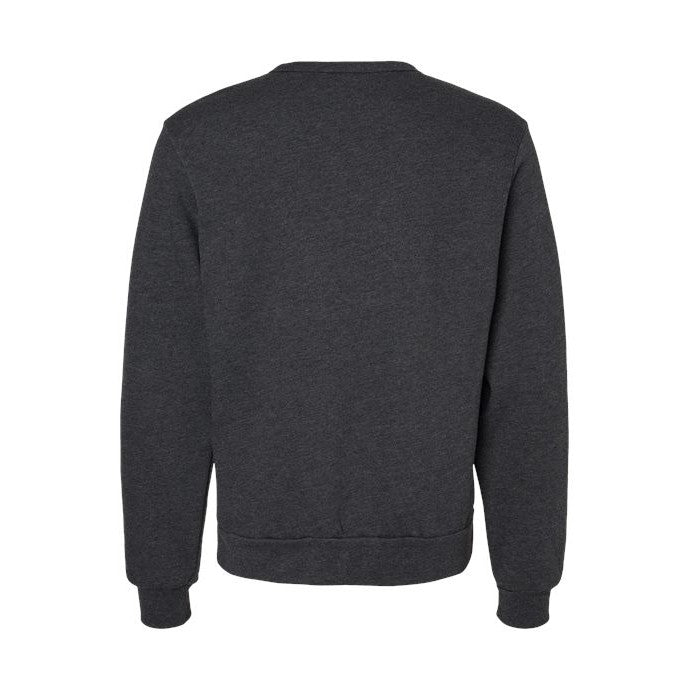 BELLA + CANVAS Men's Sponge Fleece Classic Crewneck Sweatshirt-2