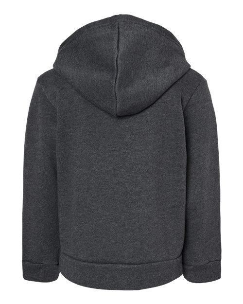 BELLA + CANVAS Toddler Sponge Fleece Full-Zip Hoodie Sweatshirt-2