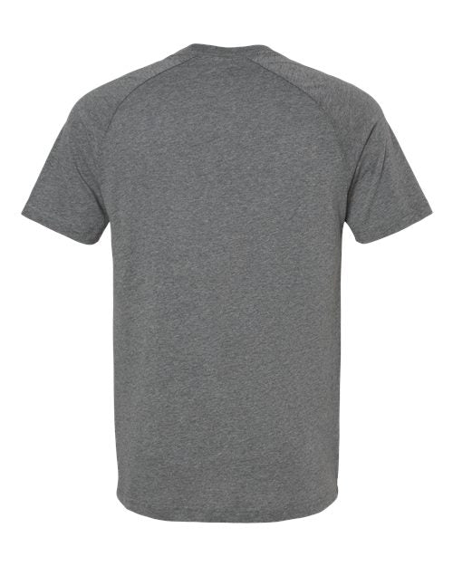 BELLA + CANVAS Men's Heather CVC Raglan Tee-2