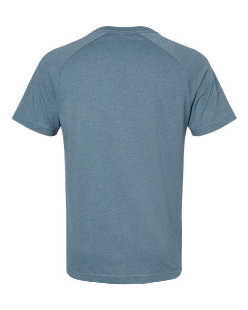 BELLA + CANVAS Men's Heather CVC Raglan Tee-2