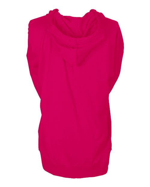 Tultex Men's Beach Full-Zip Hooded Long Sleeve T-Shirt-2