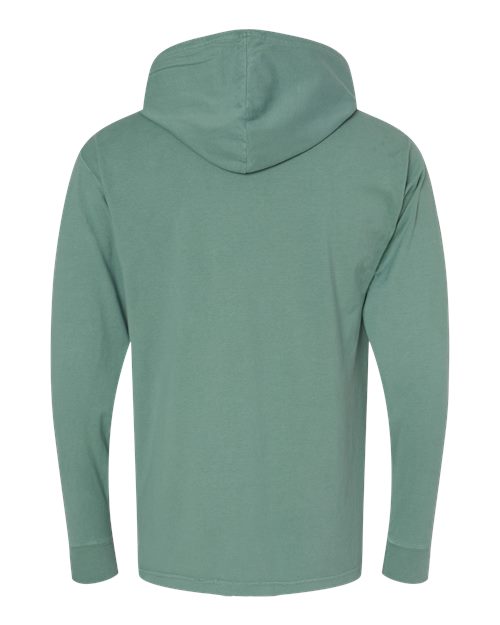 ComfortWash by Hanes Men's Garment-Dyed Jersey Hooded Long Sleeve T-Shirt-2