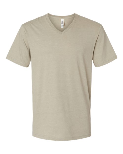 American Apparel Men's CVC V-Neck Tee-1