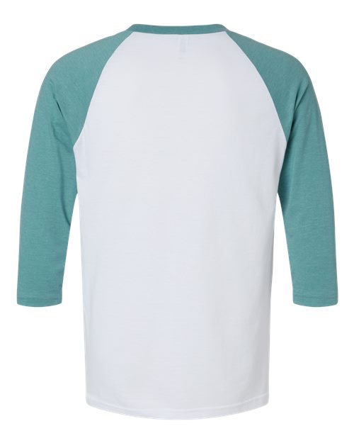 American Apparel Men's CVC Three-Quarter Sleeve Tee-2