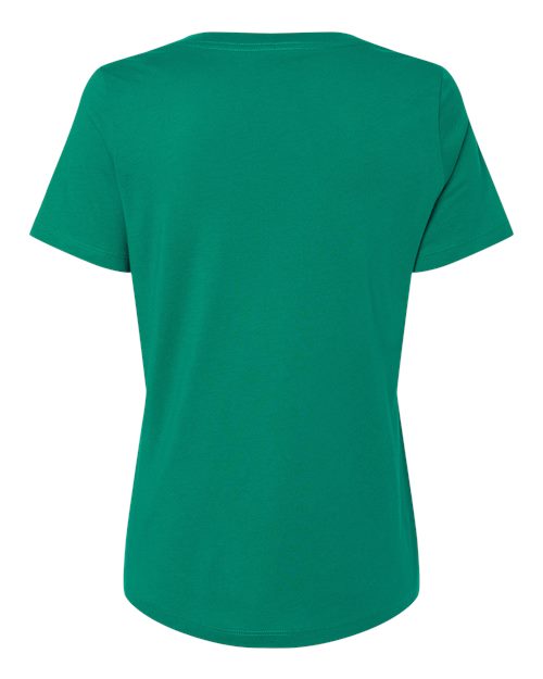 BELLA + CANVAS Women's Relaxed Jersey V-Neck Tee BC6405-2