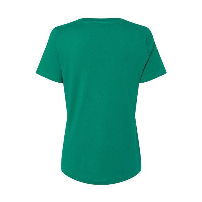 BELLA + CANVAS Women's Relaxed Jersey V-Neck Tee BC6405-2