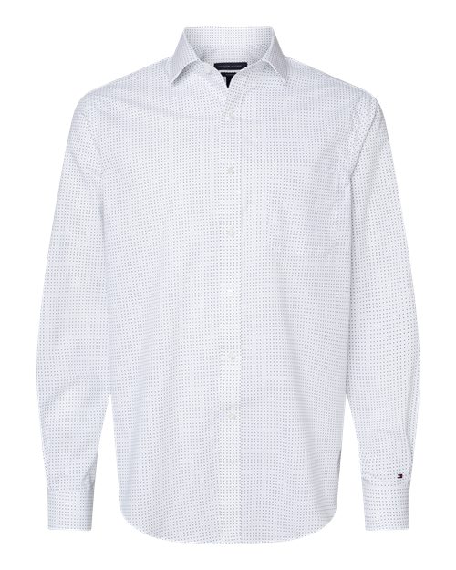 Tommy Hilfiger Men's Polka Dot Shirt-4