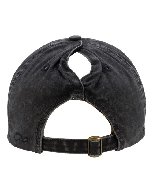 Infinity Her Women's Pigment-Dyed with Fashion Undervisor Cap-3