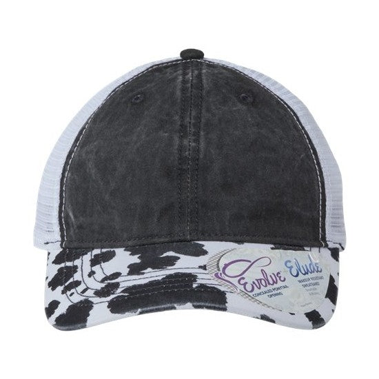 Infinity Her Women's Printed Bill with Mesh Back Cap-1
