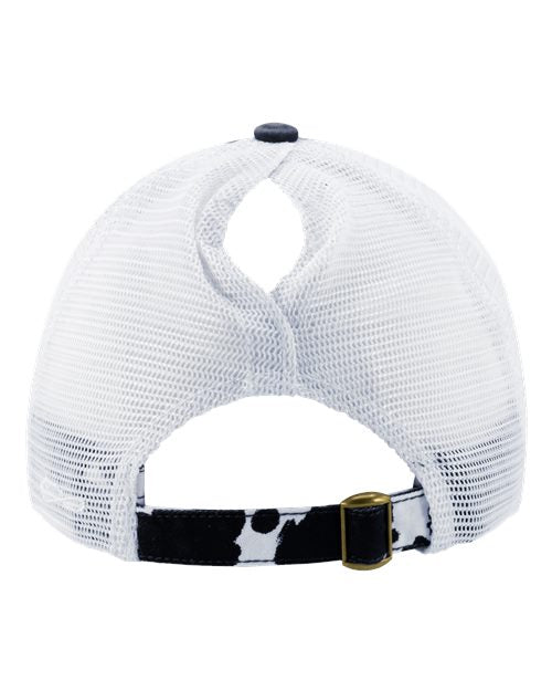 Infinity Her Women's Printed Bill with Mesh Back Cap-3