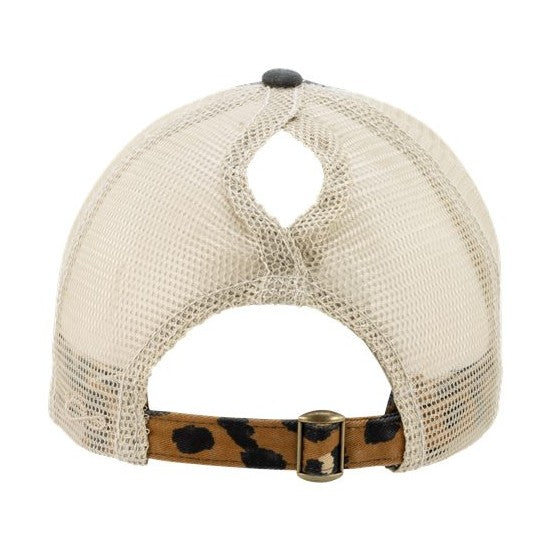 Infinity Her Women's Printed Bill with Mesh Back Cap-3