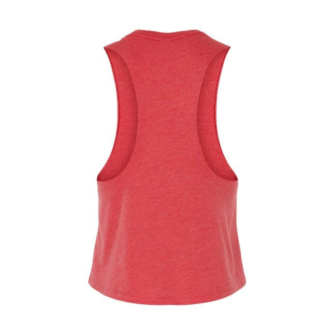 BELLA + CANVAS Women's Racerback Crop Tank-2