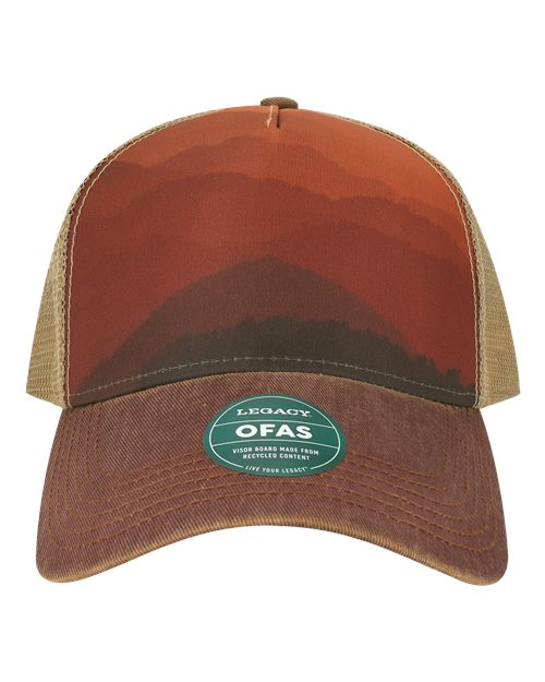 LEGACY Old Favorite Five-Panel Trucker Cap-1