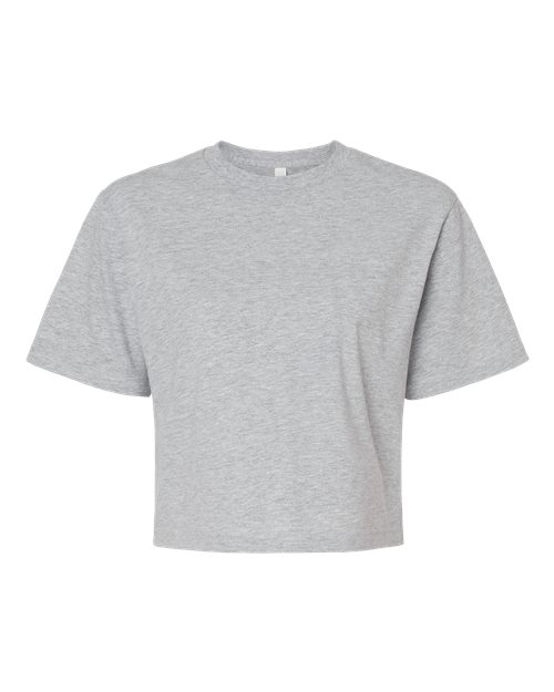 American Apparel Women's Fine Jersey Boxy Tee-1