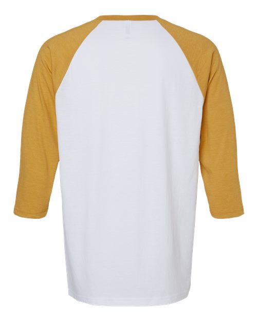 American Apparel Men's CVC Three-Quarter Sleeve Tee-2