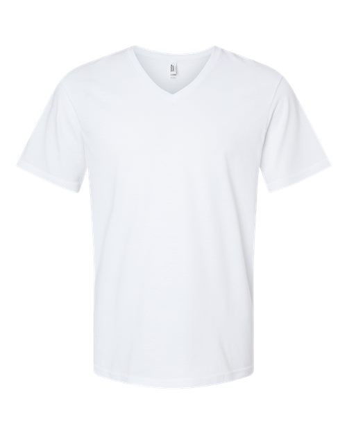 American Apparel Men's CVC V-Neck Tee-1