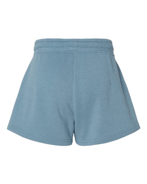 Independent Trading Co. Women’s Lightweight California Wave Wash Fleece Shorts-2